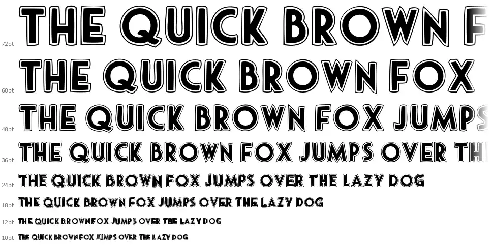Woodcutter Executivefont waterfall