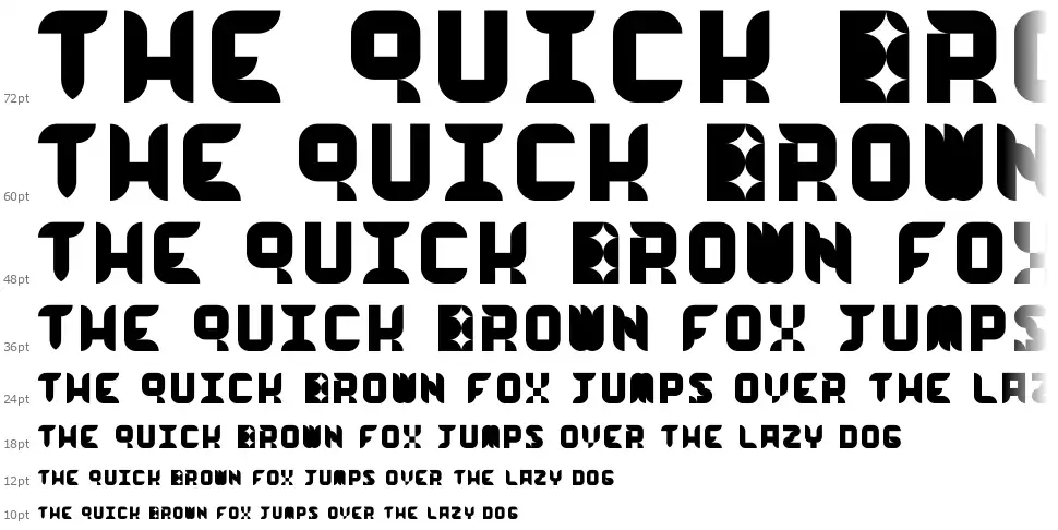 Work Work Workfont waterfall