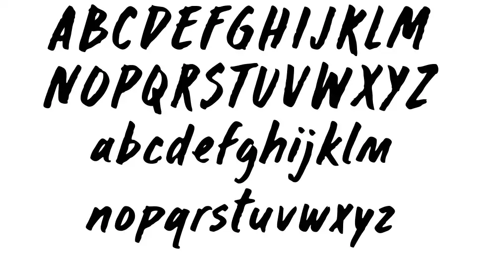 Wreck Shopfont specimens