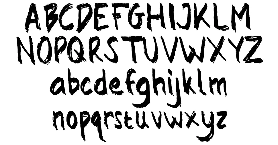 Wrongfont specimens