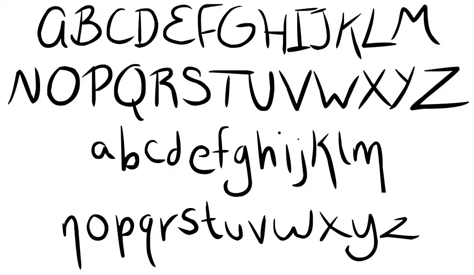 Wrttyfont specimens