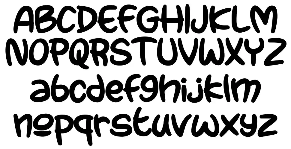 Yumblefont specimens