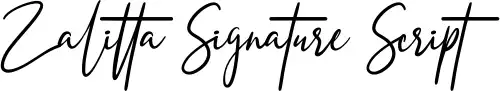 Zalitta Signature Script