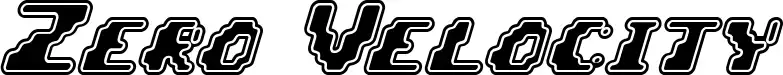 Zero Velocity